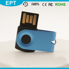 Mini lecteur flash USB UDP pivotant coloré pour ordinateur (EM024)